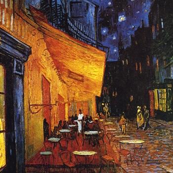 Van Gogh - Terrazza del caffè la sera